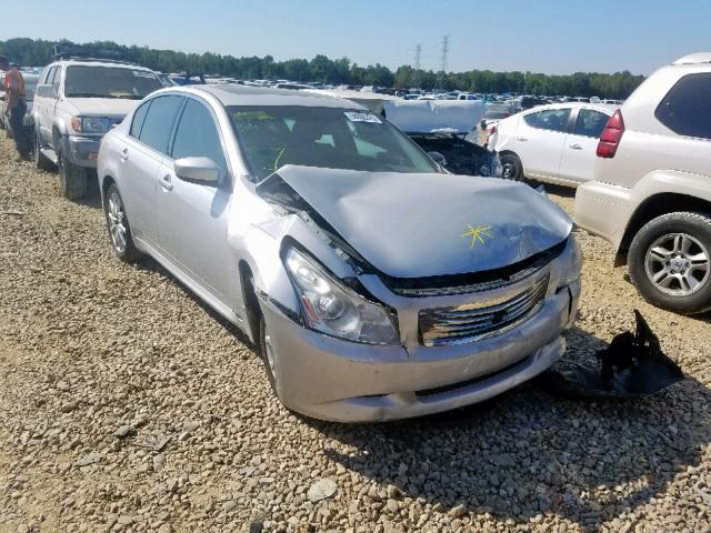 JNKCV61F39M353356 - 2009 INFINITI G37 SILVER photo 1