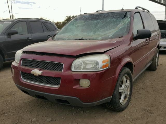 1GNDX33L95D255659 - 2005 CHEVROLET UPLANDER L 勃艮第红 照片 2