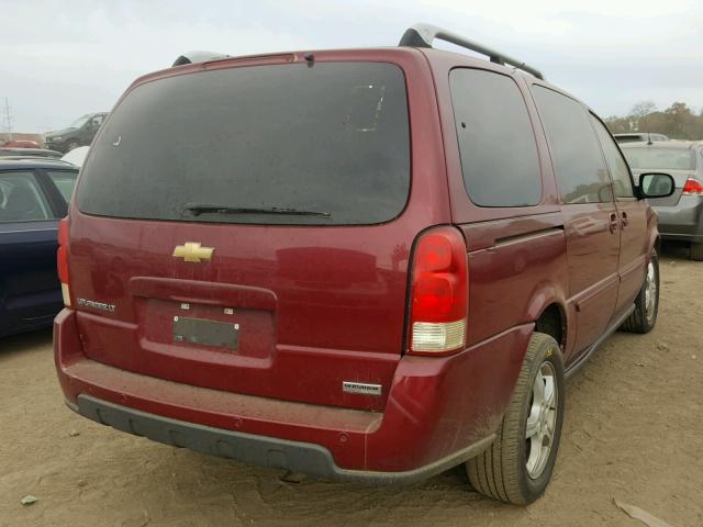 1GNDX33L95D255659 - 2005 CHEVROLET UPLANDER L 勃艮第红 照片 4