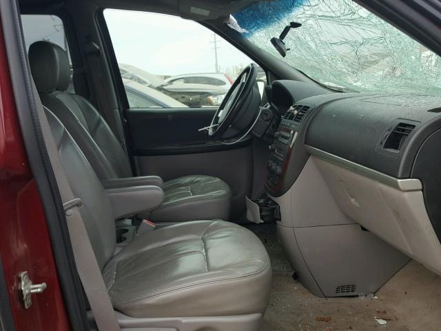 1GNDX33L95D255659 - 2005 CHEVROLET UPLANDER L 勃艮第红 照片 5