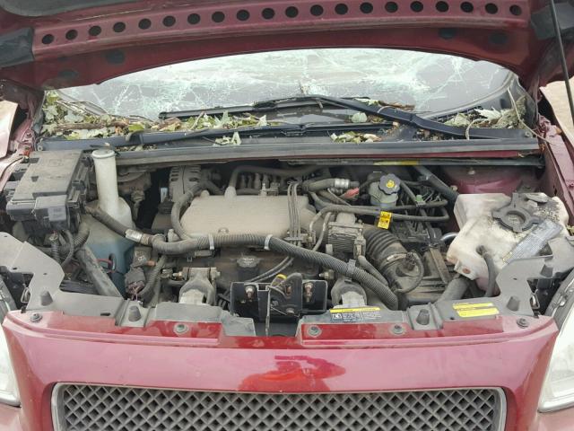 1GNDX33L95D255659 - 2005 CHEVROLET UPLANDER L 勃艮第红 照片 7