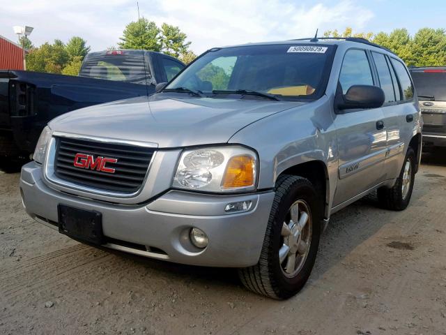 1GKDT13SX52312497 - 2005 GMC ENVOY SILVER photo 2