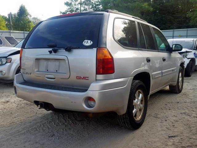 1GKDT13SX52312497 - 2005 GMC ENVOY SILVER photo 4