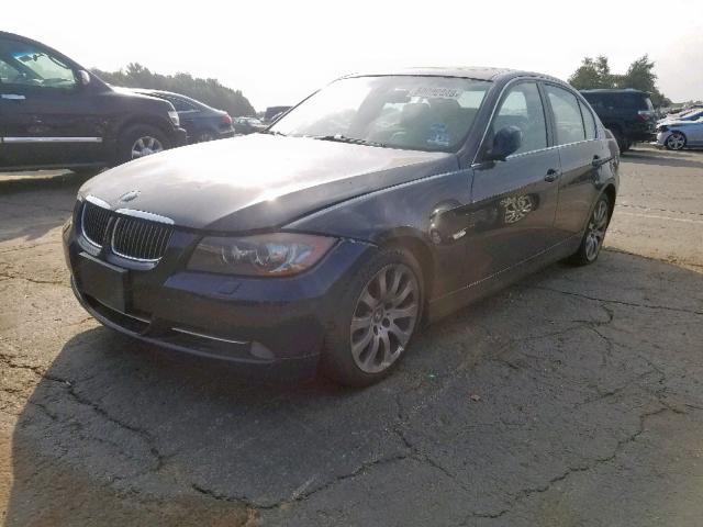 WBAVB73507VF51798 - 2007 BMW 335 I BLUE photo 3