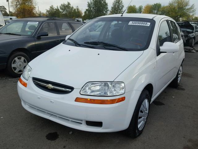 KL1TD66638B115117 - 2008 CHEVROLET AVEO BASE Ağ foto 2