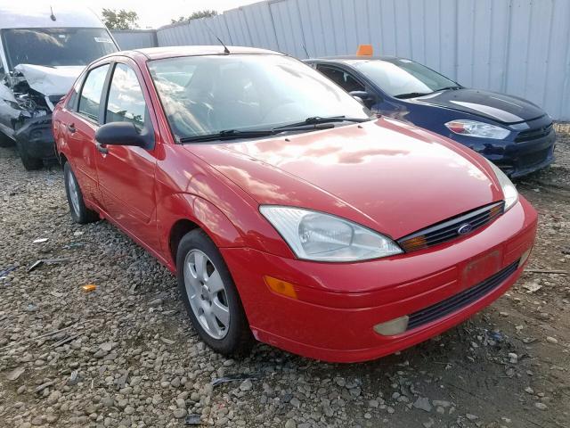 1FAFP38322W202009 - 2002 FORD FOCUS ZTS RED photo 1