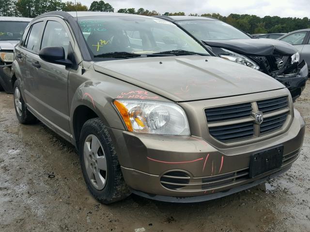 1B3HB28B77D210615 - 2007 DODGE CALIBER GOLD photo 1