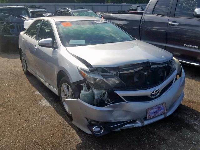4T1BF1FK4CU060183 - 2012 TOYOTA CAMRY BASE SILVER photo 1