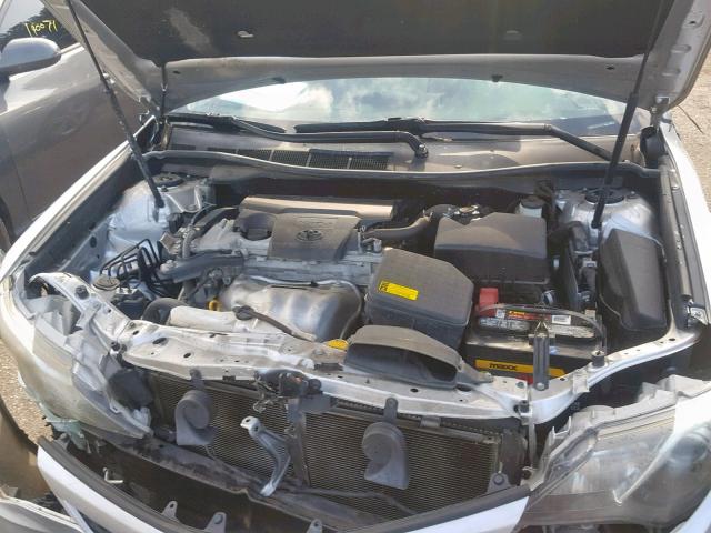 4T1BF1FK4CU060183 - 2012 TOYOTA CAMRY BASE SILVER photo 7