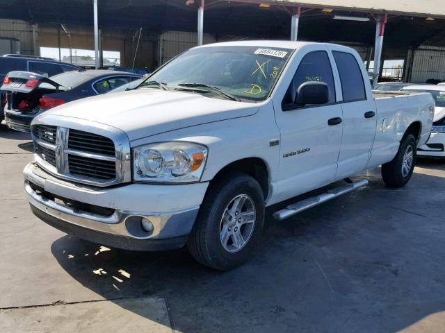 1D7HA18286J246802 - 2006 DODGE RAM 1500 S WHITE photo 2