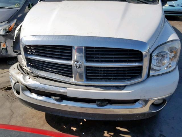 1D7HA18286J246802 - 2006 DODGE RAM 1500 S WHITE photo 7