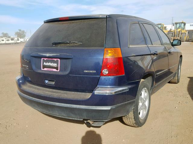 2C4GF68415R508899 - 2005 CHRYSLER PACIFICA T BLUE photo 4