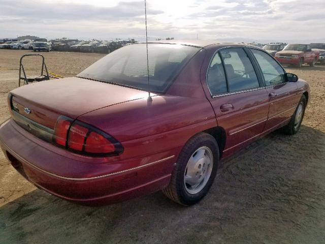 2G1WL52M0S1137082 - 1995 CHEVROLET LUMINA RED photo 4