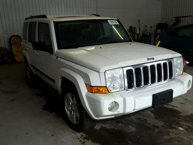 1J8HG48N27C586546 - 2007 JEEP COMMANDER WHITE photo 1