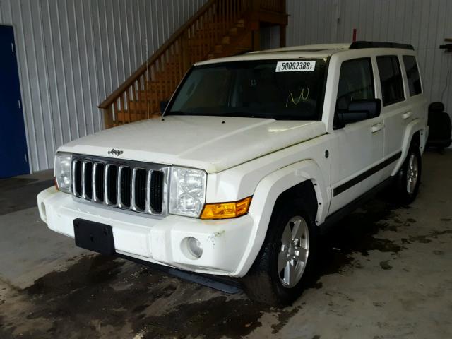 1J8HG48N27C586546 - 2007 JEEP COMMANDER WHITE photo 2