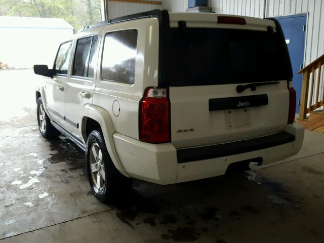 1J8HG48N27C586546 - 2007 JEEP COMMANDER WHITE photo 3