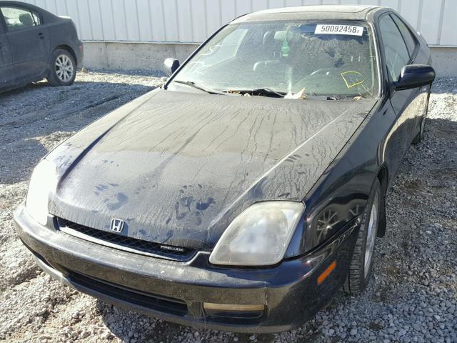 JHMBB61751C803287 - 2001 HONDA PRELUDE SE BLACK photo 2