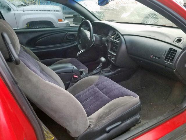 2G1WW12E9Y9384894 - 2000 CHEVROLET MONTE CARL წითელი ფოტო 5