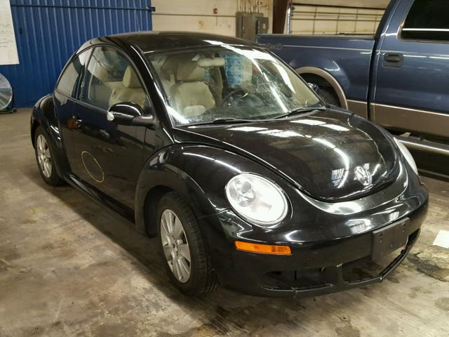 3VWPW31C28M523131 - 2008 VOLKSWAGEN NEW BEETLE BLACK photo 1