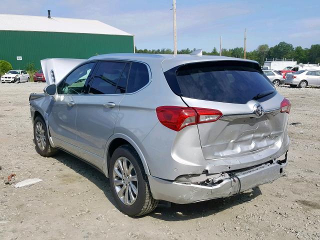 LRBFX2SA9KD107713 - 2019 BUICK ENVISION E SILVER photo 3