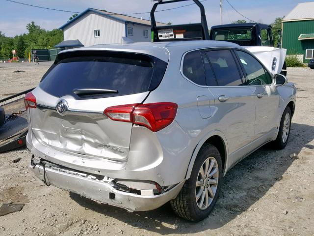 LRBFX2SA9KD107713 - 2019 BUICK ENVISION E SILVER photo 4