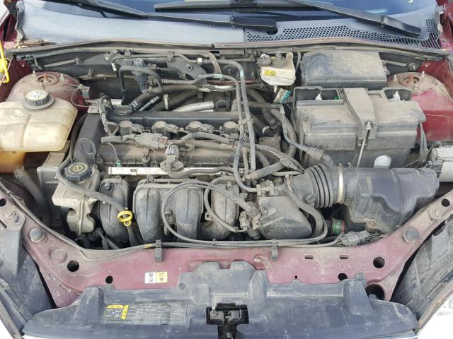 1FAFP37N36W172964 - 2006 FORD FOCUS ZX5 MAROON photo 7