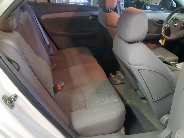 1G1ZF57559F226249 - 2009 CHEVROLET MALIBU HYB WHITE photo 6