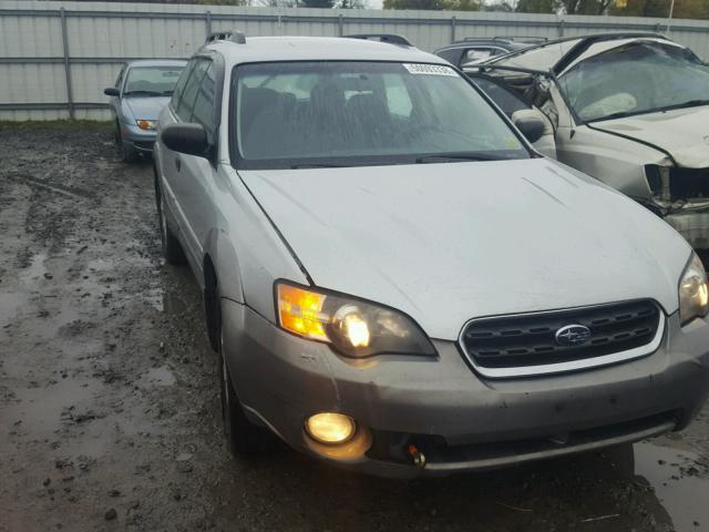 4S4BP61C957384399 - 2005 SUBARU LEGACY OUT SILVER photo 1