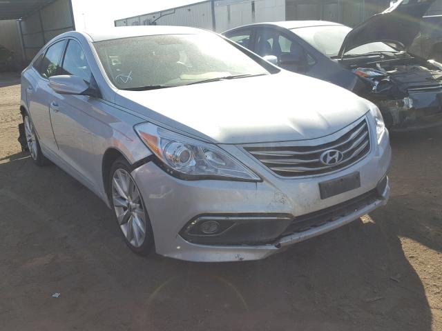 KMHFG4JG4GA535051 - 2016 HYUNDAI AZERA SILVER photo 1