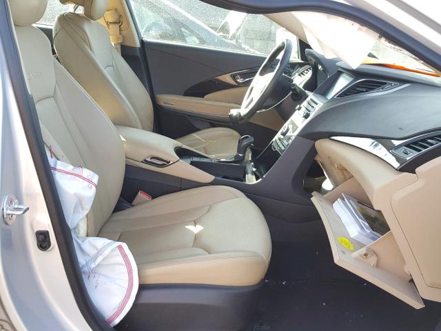 KMHFG4JG4GA535051 - 2016 HYUNDAI AZERA SILVER photo 5