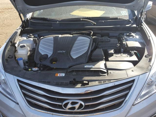 KMHFG4JG4GA535051 - 2016 HYUNDAI AZERA SILVER photo 7