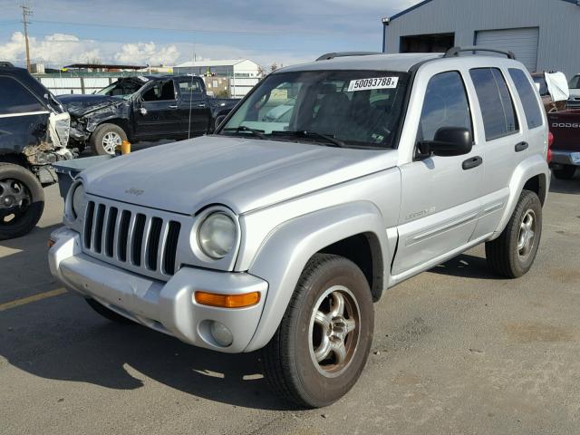 1J4GL58K62W131050 - 2002 JEEP LIBERTY LI SILVER photo 2