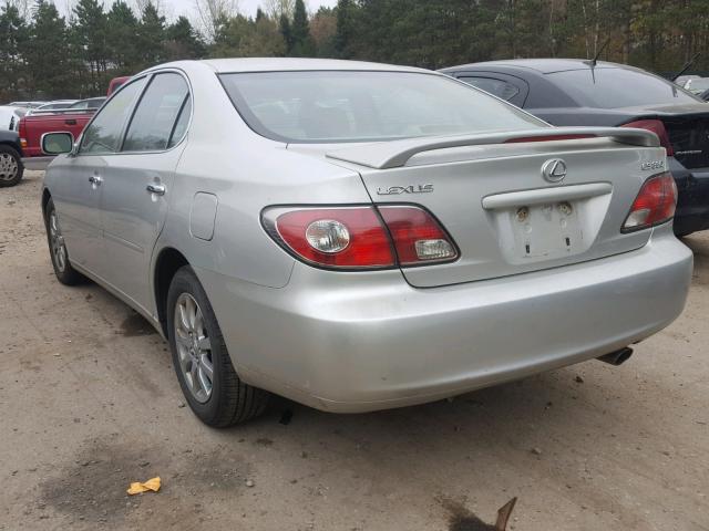 JTHBA30G245018611 - 2004 LEXUS ES 330 GRAY photo 3