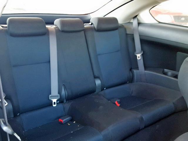 JTKDE177050030885 - 2005 TOYOTA SCION TC შავი ფოტო 6