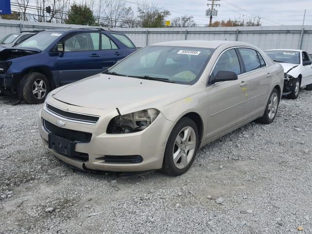 1G1ZB5EB4AF204722 - 2010 CHEVROLET MALIBU LS 棕色 照片 2