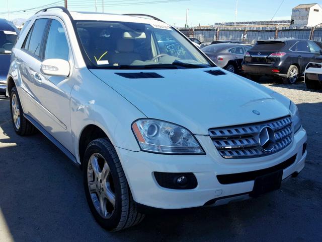 4JGBB22E68A362987 - 2008 MERCEDES-BENZ ML 320 CDI WHITE photo 1