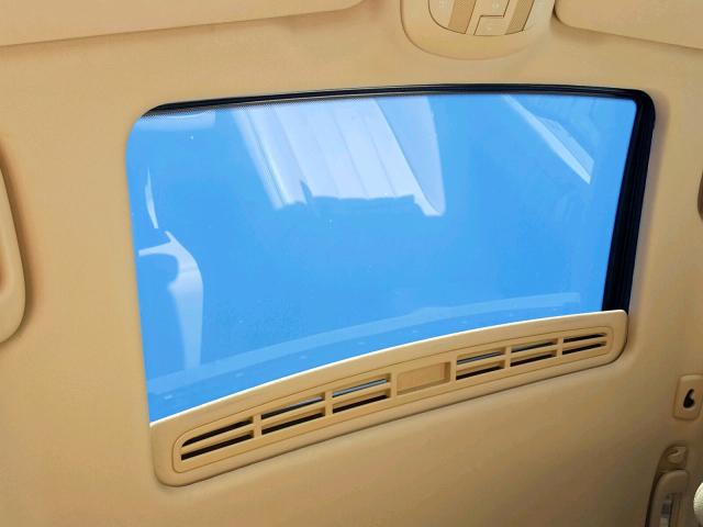 4JGBB22E68A362987 - 2008 MERCEDES-BENZ ML 320 CDI WHITE photo 9