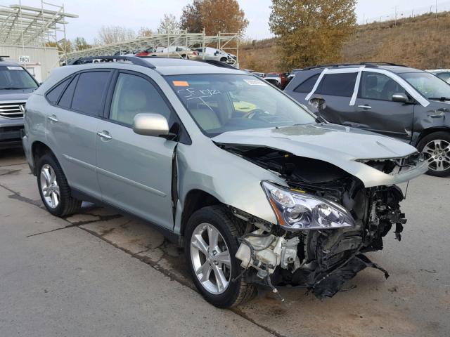 JTJHW31U282054000 - 2008 LEXUS RX 400H SILVER photo 1