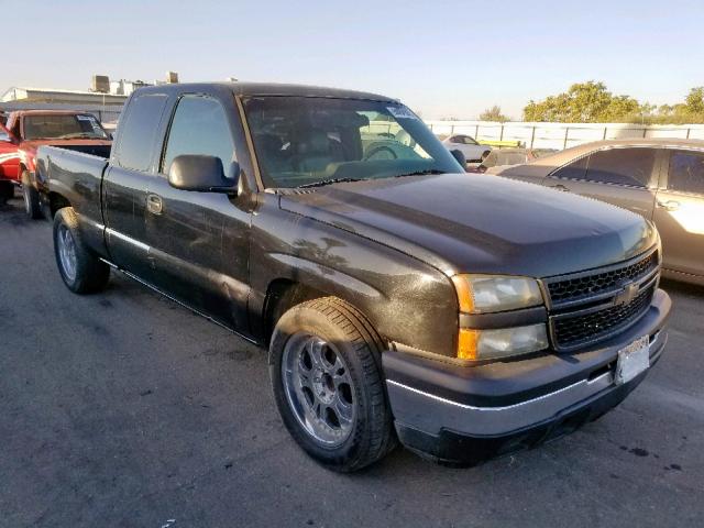 1GCEC19XX6Z296748 - 2006 CHEVROLET SILVERADO BLACK photo 1