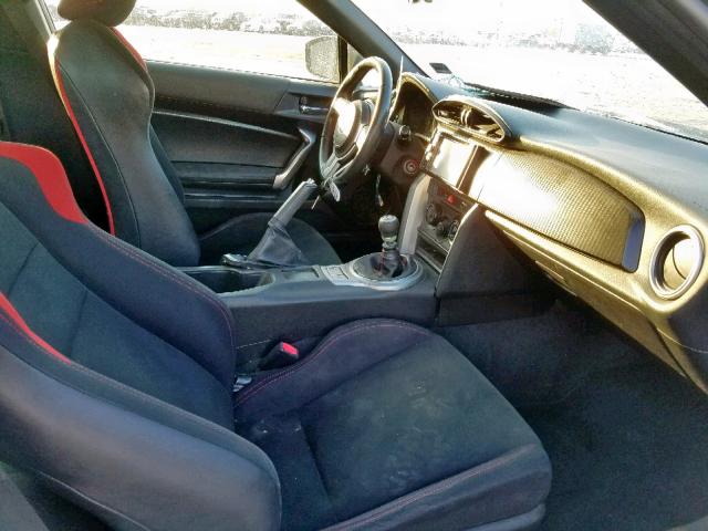 JF1ZNAA19D1717640 - 2013 TOYOTA SCION FR-S BLUE photo 5