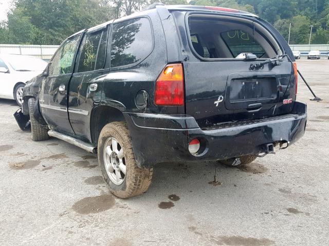 1GKDT13S562296324 - 2006 GMC ENVOY BLACK photo 3