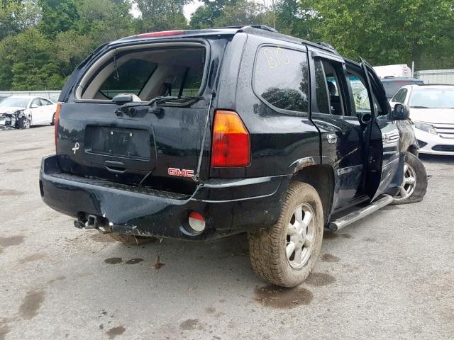 1GKDT13S562296324 - 2006 GMC ENVOY BLACK photo 4