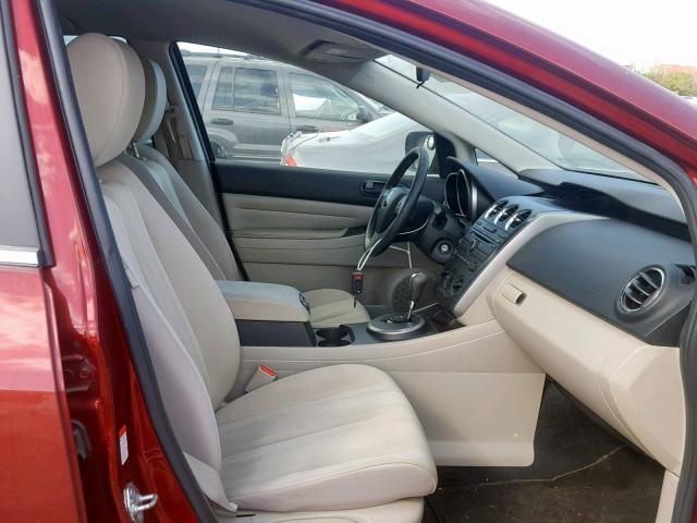 JM3ER2W57A0314070 - 2010 MAZDA CX-7 RED photo 5