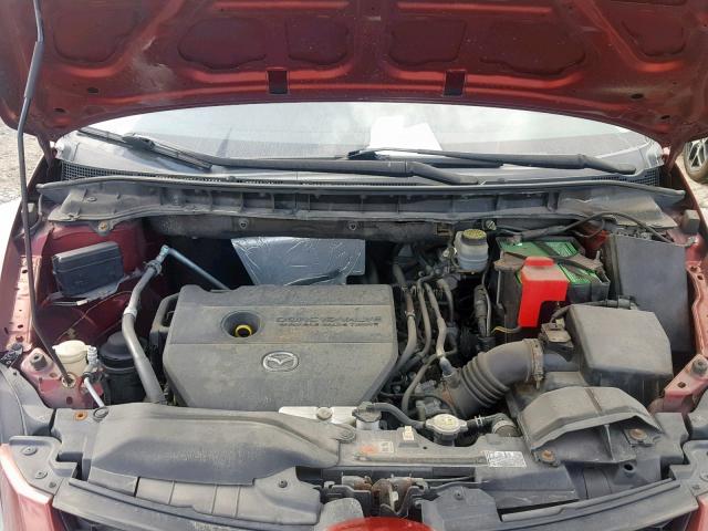 JM3ER2W57A0314070 - 2010 MAZDA CX-7 RED photo 7