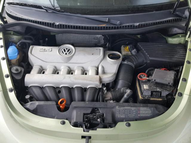 3VWPW31C19M500795 - 2009 VOLKSWAGEN NEW BEETLE Grün Foto 7