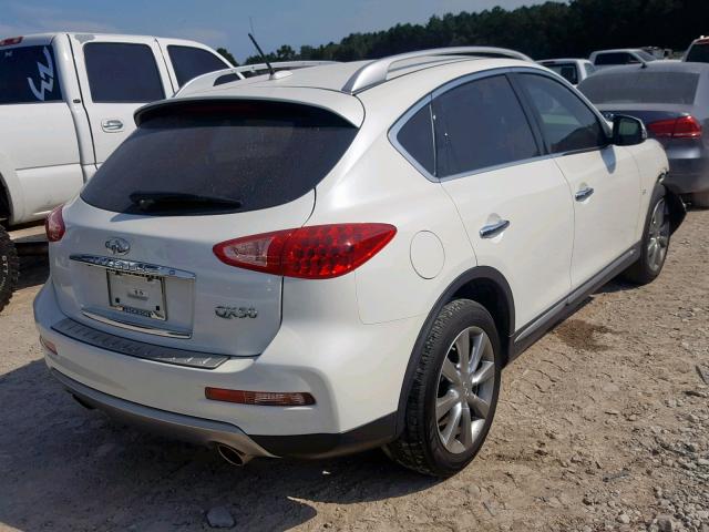 JN1BJ0RP4HM389299 - 2017 INFINITI QX50 WHITE photo 4