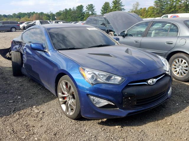 KMHHT6KD3EU114454 - 2014 HYUNDAI GENESIS CO BLUE photo 1