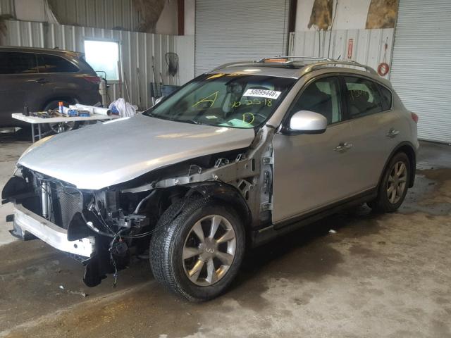 JNKAJ09E88M306950 - 2008 INFINITI EX35 BASE GRAY photo 2