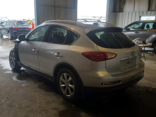 JNKAJ09E88M306950 - 2008 INFINITI EX35 BASE GRAY photo 3