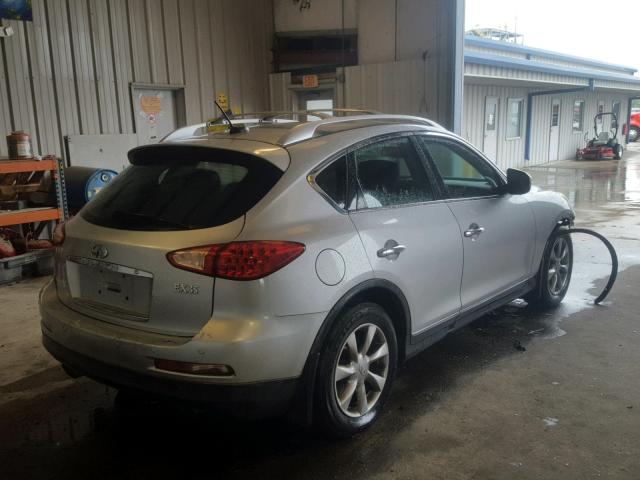 JNKAJ09E88M306950 - 2008 INFINITI EX35 BASE GRAY photo 4